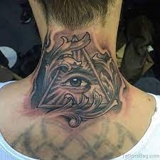All Seeing Eye Tattoo Back