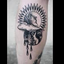 Sun And Moon Tattoo 25