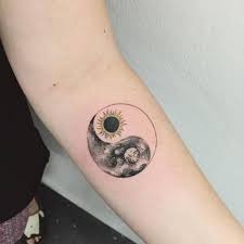 Sun And Moon Tattoo 29