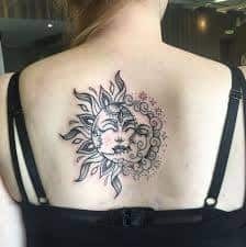 Sun And Moon Tattoo 38