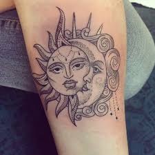 Sun And Moon Tattoo 54
