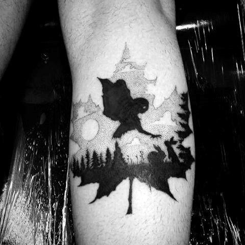 Maple Leaf Tattoo 17