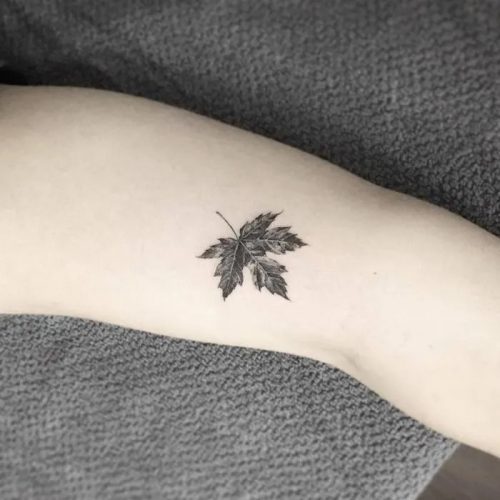 Maple Leaf Tattoo 15