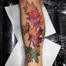 Maple Leaf Tattoo 04