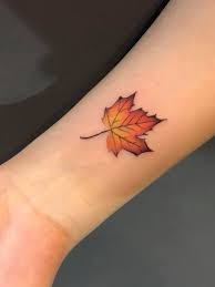Maple Leaf Tattoo 03