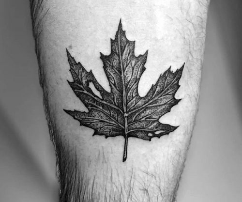 Maple Leaf Tattoo 01