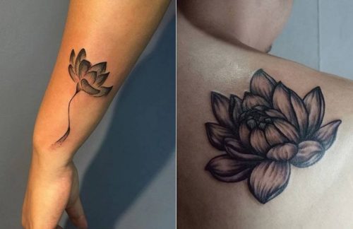 Lotus Tattoo Designs For Men And Women 14